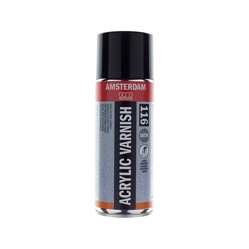 Amsterdam Acrylic Varnish Satin 116 - 400ml Spray