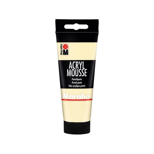 Marabu Acryl Mousse 100ml 222 Vanilje
