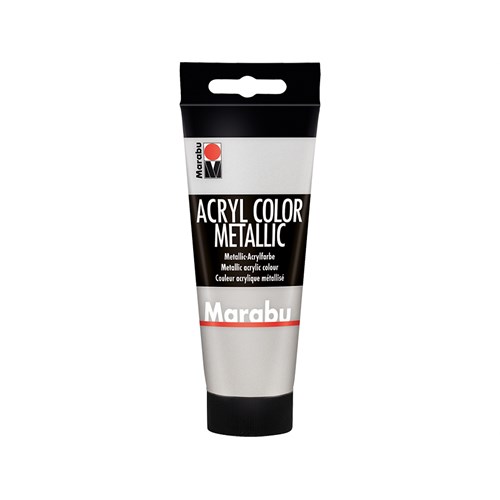 Marabu Acryl Color Metallic 100ml 082 Silver
