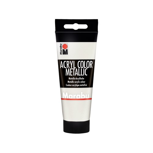 Marabu Acryl Color Metallic 100ml 770 White