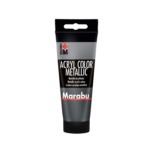 Marabu Acryl Color Metallic 100ml 772 Anthracite