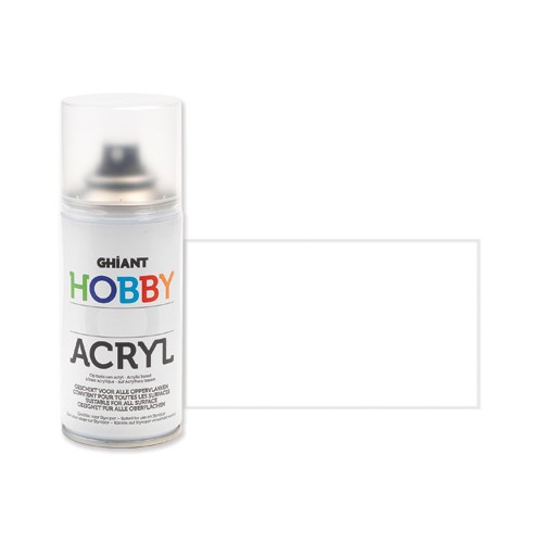 Ghiant Akrylspray 150ml 003 Satin/Halvblank Klarlakk