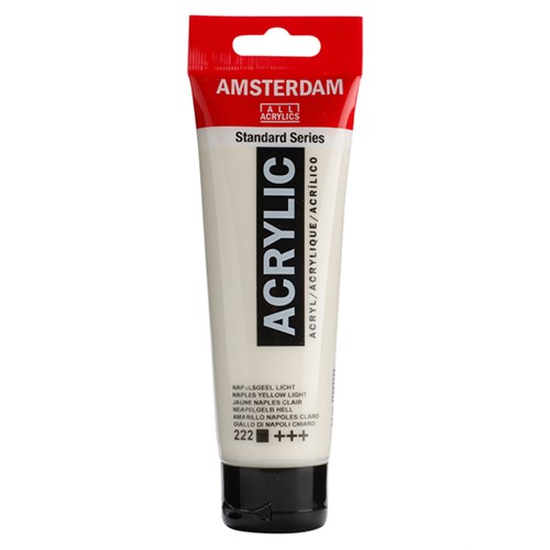 Akrylmaling AMSTERDAM Standard 222 Naples Yellow Light 120ml