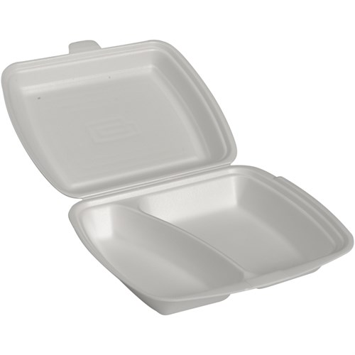 Varmmatboks ABENA 2-Roms 400/270ml 24x20x7cm (125)