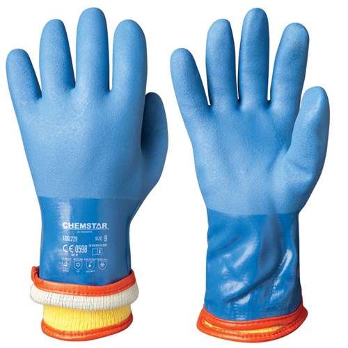 Kjemikaliehansker GRANBERG Vinyl/PVC Chemstar® Vinter str. 9