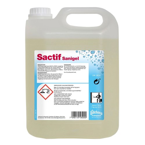 Sanitærrengjøring SACTIF Sanigel 5kg