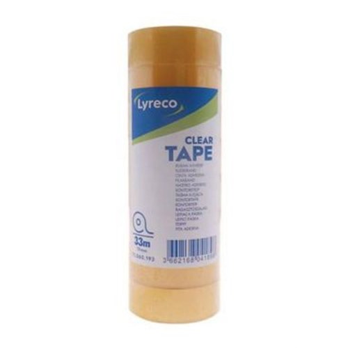 Tape LYRECO 19mm x 33m klar (8)