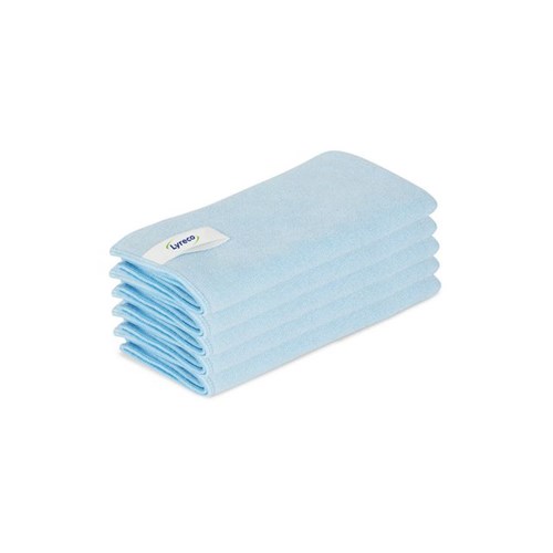 Klut LYRECO Pro Mikrofiber 40x40cm Blå (5)