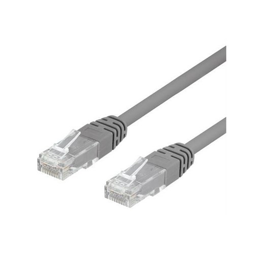 Kabel nettverk DELTACO Cat6 2m grå