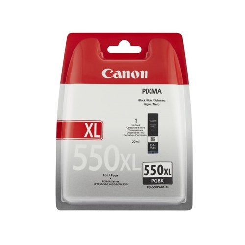 Blekk CANON PGI-550XL PGBK Sort