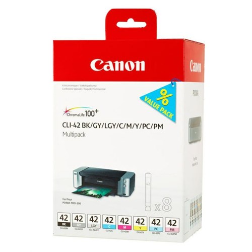 Blekk Canon Cli-42 Multi Pack (8)