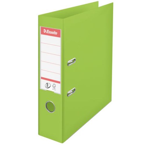 Brevordner ESSELTE No1 A4 75mm Grønn