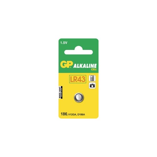 Batteri Gp 186-C1/Lr43/Lr1142