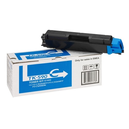 Toner KYOCERA TK-590C 5K Blå