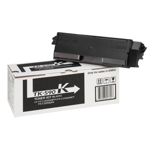Toner KYOCERA TK-590K 7K Sort