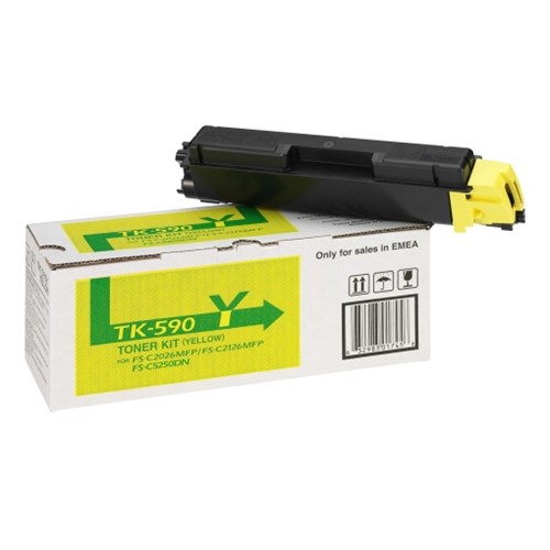 Toner KYOCERA TK-590Y 5K Gul