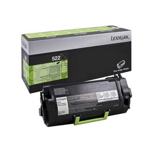 Toner LEXMARK 52D2000 6K Sort