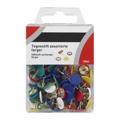 Tegnestift Assorterte Farger (100)