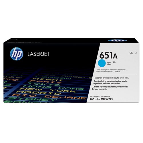 Toner HP CE341A 16K Blå