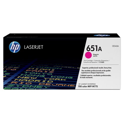 Toner HP CE343A 16K Rød