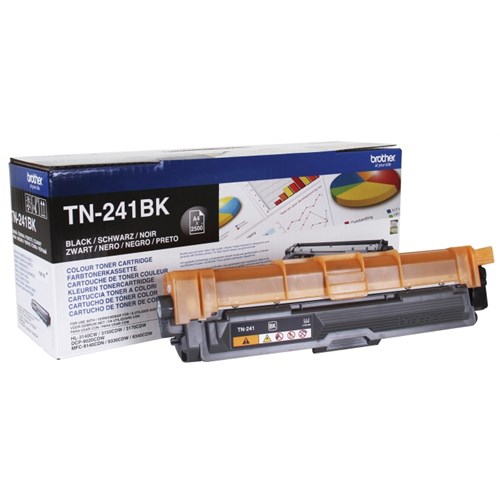Toner BROTHER TN241BK 2.5K Sort