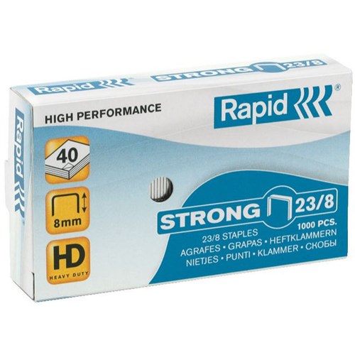 Heftestift RAPID Strong 23/8 Galv. (1000)