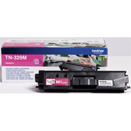 Toner BROTHER TN329M X-High Capacity Rød