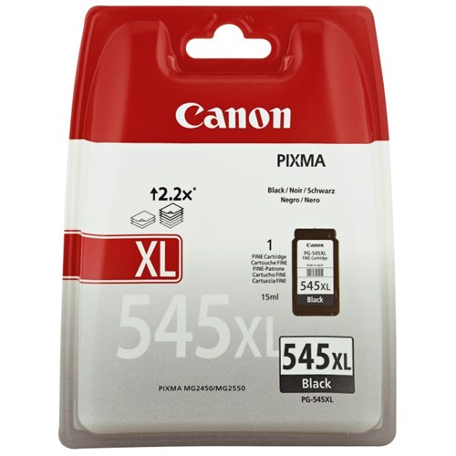 Blekk CANON PG-545 XL Sort 15ml