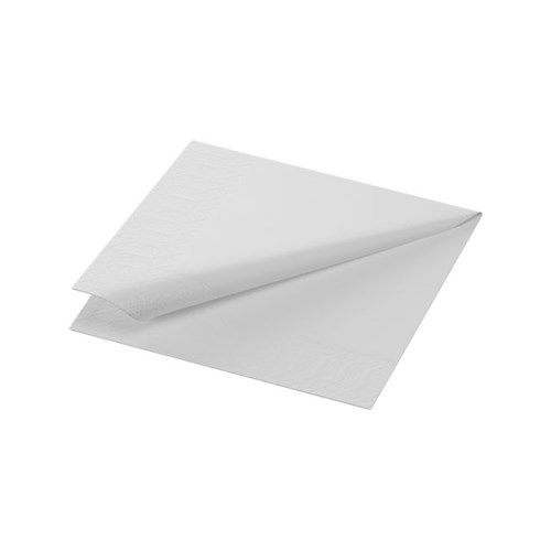 Serviett DUNI 3L 24cm Hvit (250)