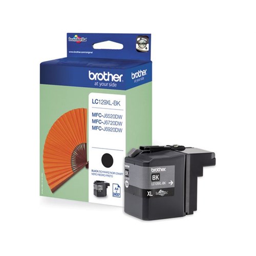 Blekk BROTHER LC129XLBK Sort