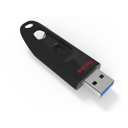 SanDisk Ultra 16 GB USB 3.0 minnepinne, svart, stk