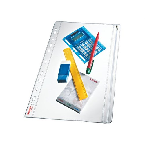 Plastlomme ESSELTE A4 200my Zipsafe (5)