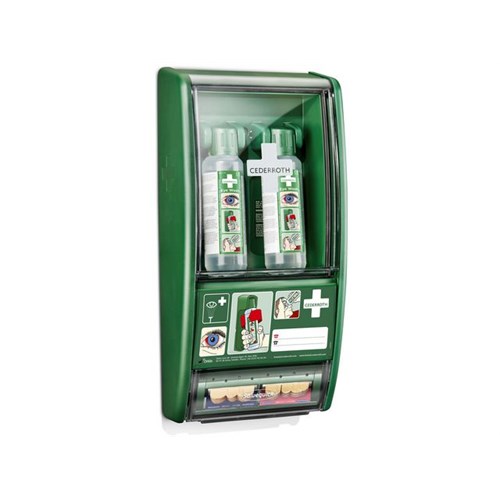 Øyedusjstasjon CEDERROTH Plasterautomat