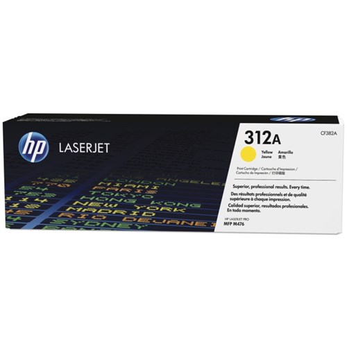 Toner HP CF382A 312A Gul