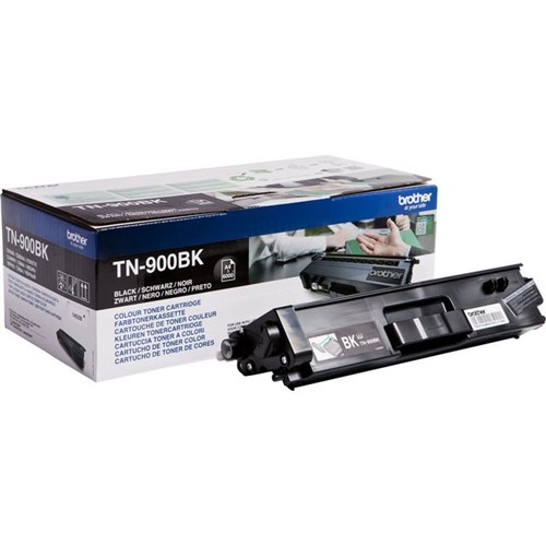 Toner BROTHER TN900BK Sort 6K