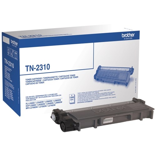 Toner BROTHER TN2310 1,2K Sort