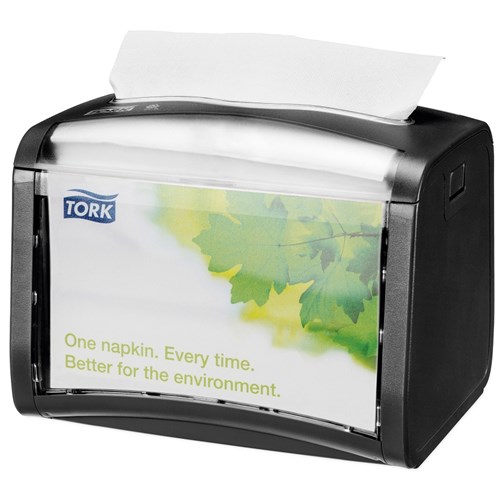 Serviettdispenser TORK N4 Bord Sort