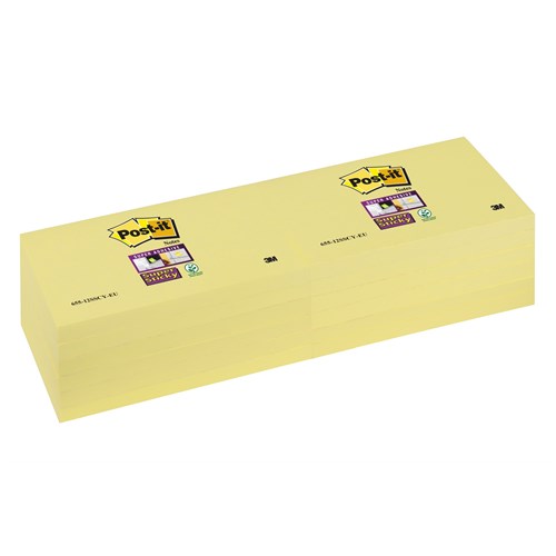 Notatblokk POST-IT SS 76x127 655 Gul