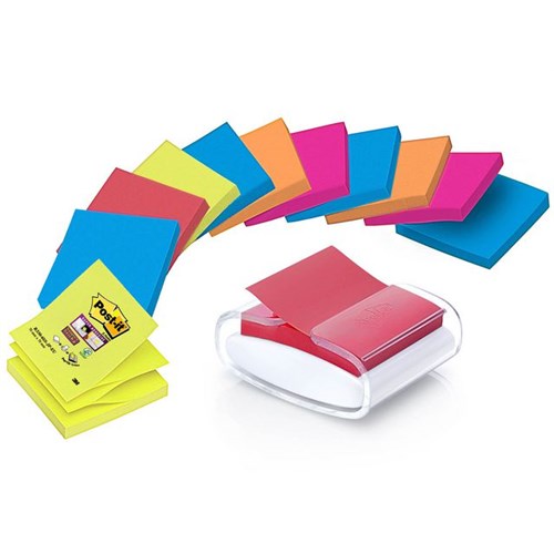 Dispenser POST-IT SS ZN 76x76 Hvit