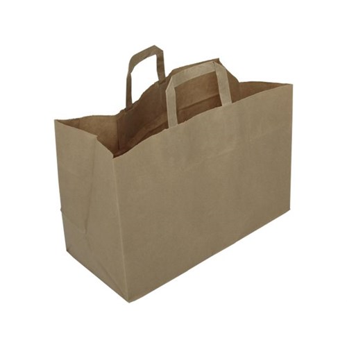 Bærepose Papir 17L Brun (250)