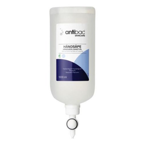 Håndsåpe ANTIBAC 1L MED BLÆRE