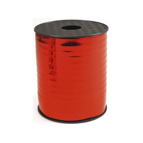 Gavebånd 250mx10mm 'Metallic Rød'