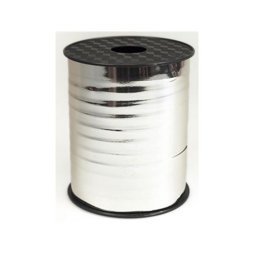 Gavebånd 250mx10mm 'Metallic Sølv'