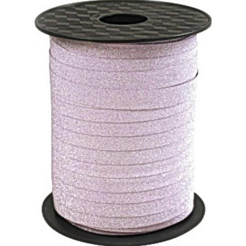 Gavebånd 10mmx100m Glitter Rosa