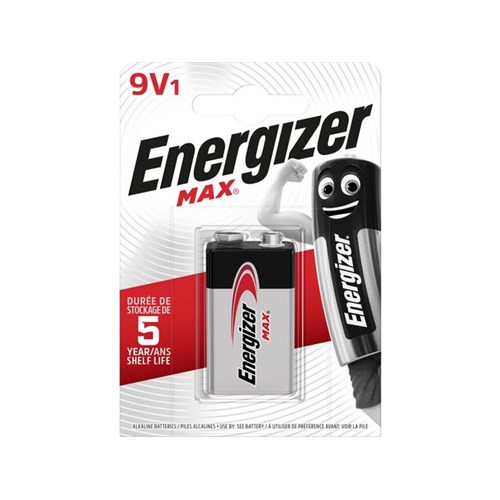 Batteri ENERGIZER Alkaline Max 9V
