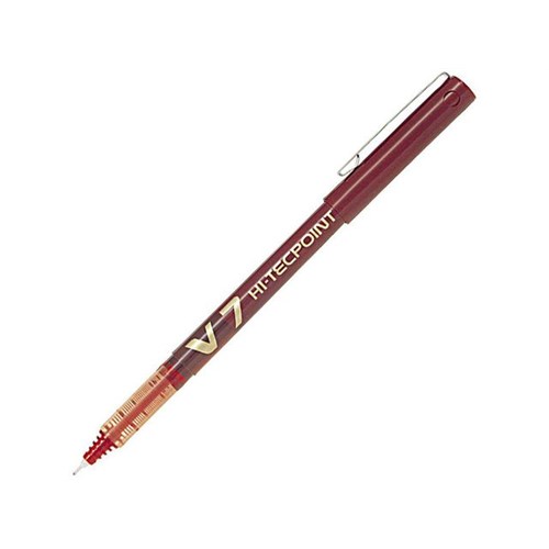 Rollerpenn PILOT Hi-Tecpoint V7 Rød