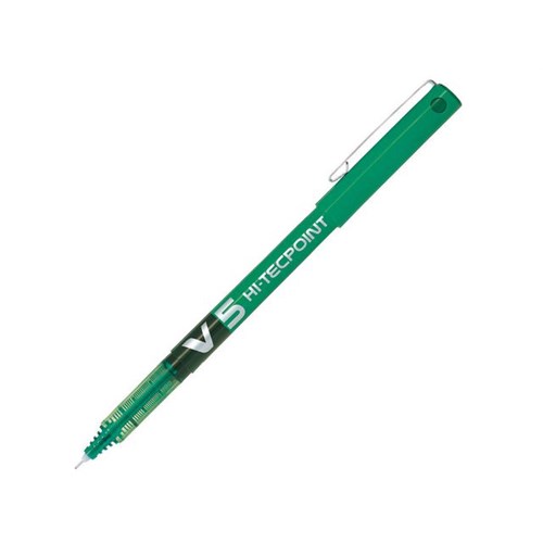 Rollerpenn PILOT Hi-Tecpoint V5 Grønn