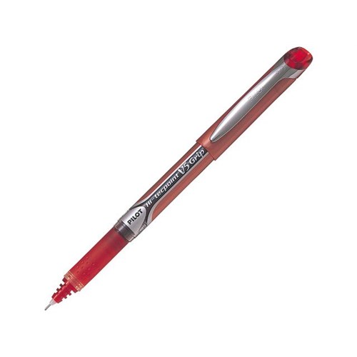 Rollerpenn PILOT Hi-Tecpoint V5 Grip Rød