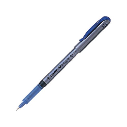 Fiberpenn PILOT V Razor Point Blå