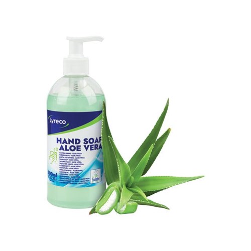 Håndsåpe LYRECO Aloe Vera 500ml (12)
